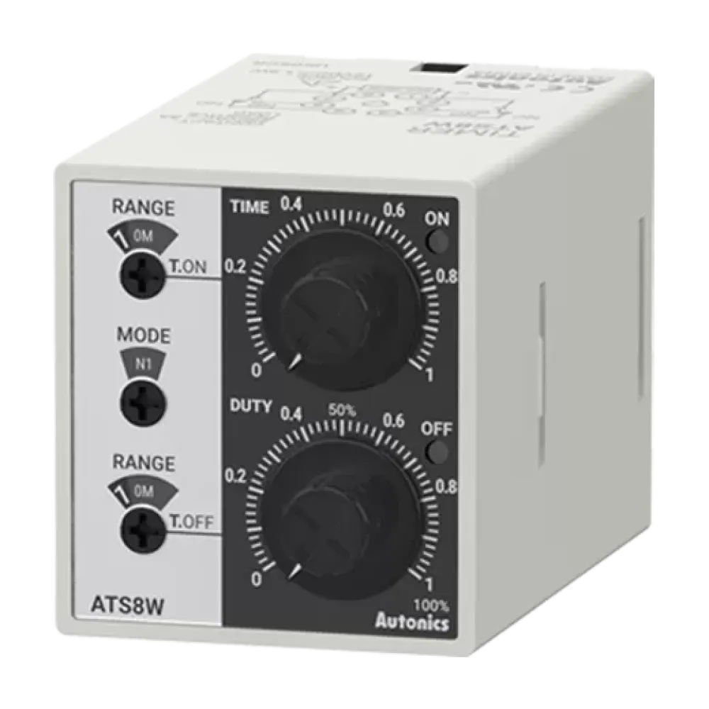 Autonics ATS8W ATS11W Series Compact Analog Twin Timers
